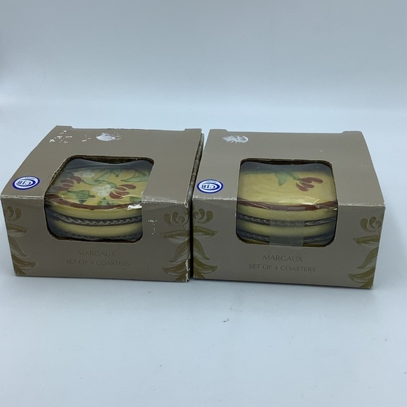 Eight Artland Margaux Ceramic Coasters - Picture 10 of 12